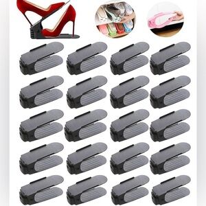 Stackable Shoe Slot Organizers